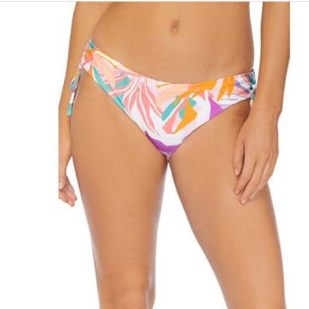 Raisins Juniors Multi Palm Side Tie Swim Bottom